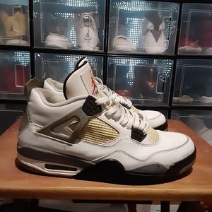 Retro Jordan 4 White Cement